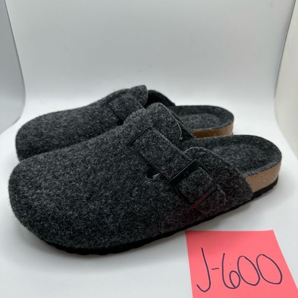 CUSHIONAIRE Womens Clog 7.5 GRAY - Picture 3 of 7